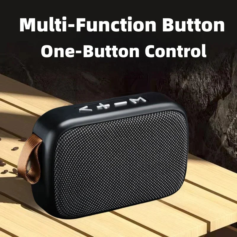 Mini Portable Outdoor Bluetooth 5.0 Speaker (Hifi Stereo)