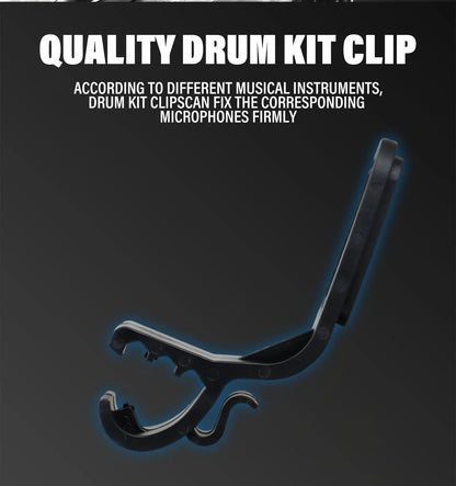 Cardioid Wired Drum Microphone with Clip Mount