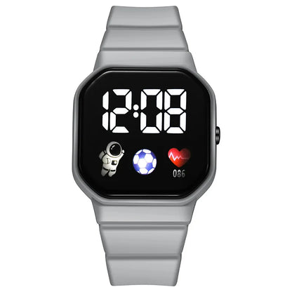 Digital LED Watch | Silicone Strap Electronic Wristwatch