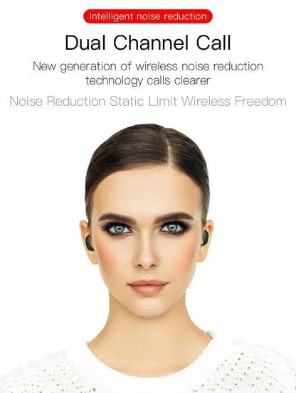 E6S TWS Wireless Bluetooth Earbuds w/ Mic (Noise Cancelling)