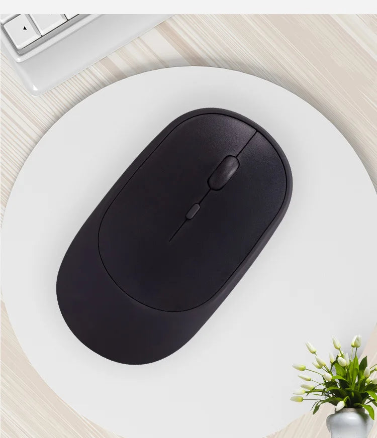 MINGCVIL Rechargeable Silent Wireless Mouse (Bluetooth/Adjustable DPI)