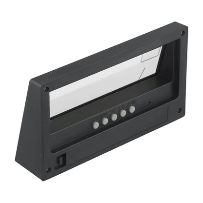 LED Desktop Alarm Clock with Thermo-Hygrometer and Weather Display