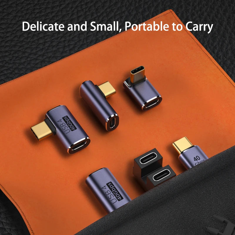 USB-C OTG Adapter (100W PD, 40Gbps, 8K 60Hz) for MacBook/PC