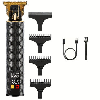 T9 LCD Precision Hair Trimmer and Clipper for Men