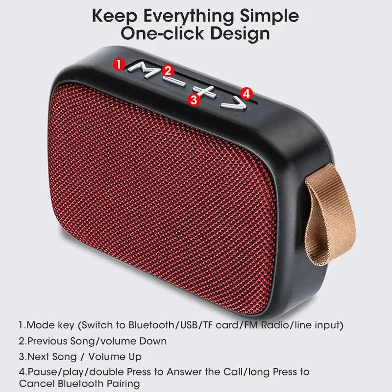Wireless Cloth Finish Subwoofer (Portable)
