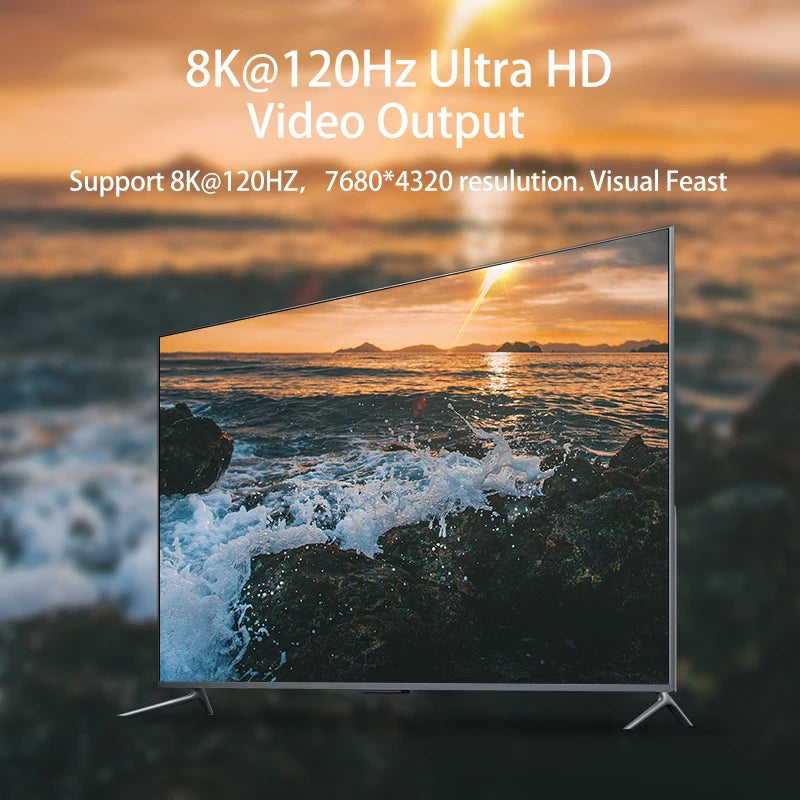 USB-C OTG Adapter (100W PD, 40Gbps, 8K 60Hz) for MacBook/PC