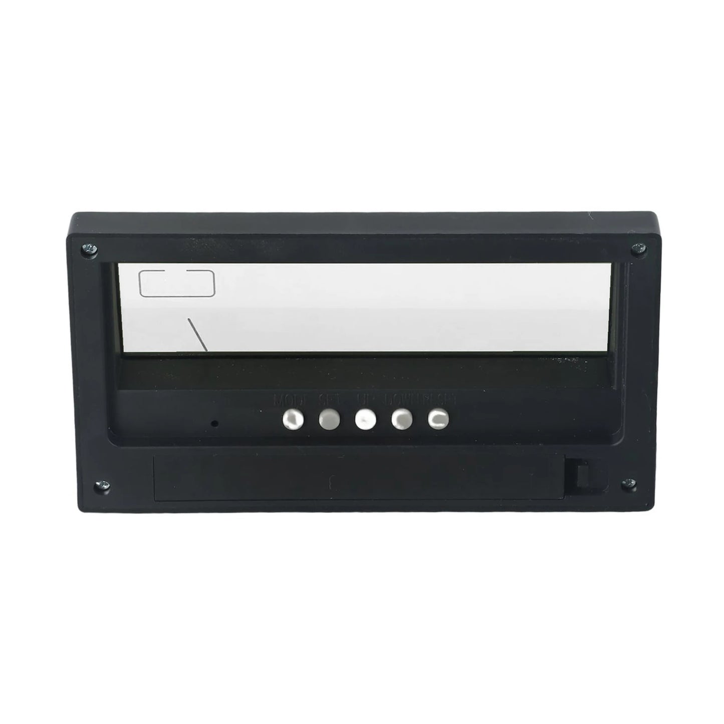 LED Desktop Alarm Clock with Thermo-Hygrometer and Weather Display