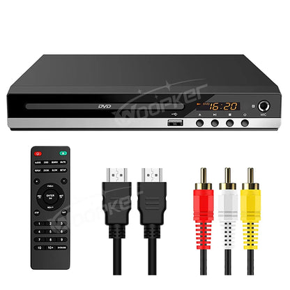 Woopker B29 Full HD 1080P DVD Player (HDMI/AV Output)