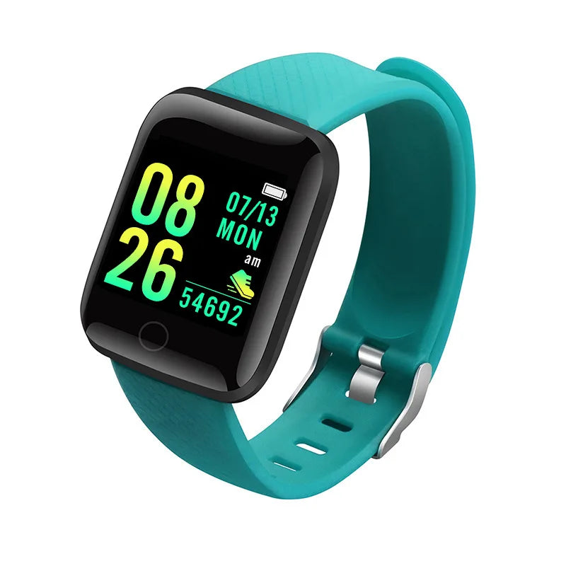Unisex Smartwatch & Fitness Tracker for Android/iOS (Message Sync)
