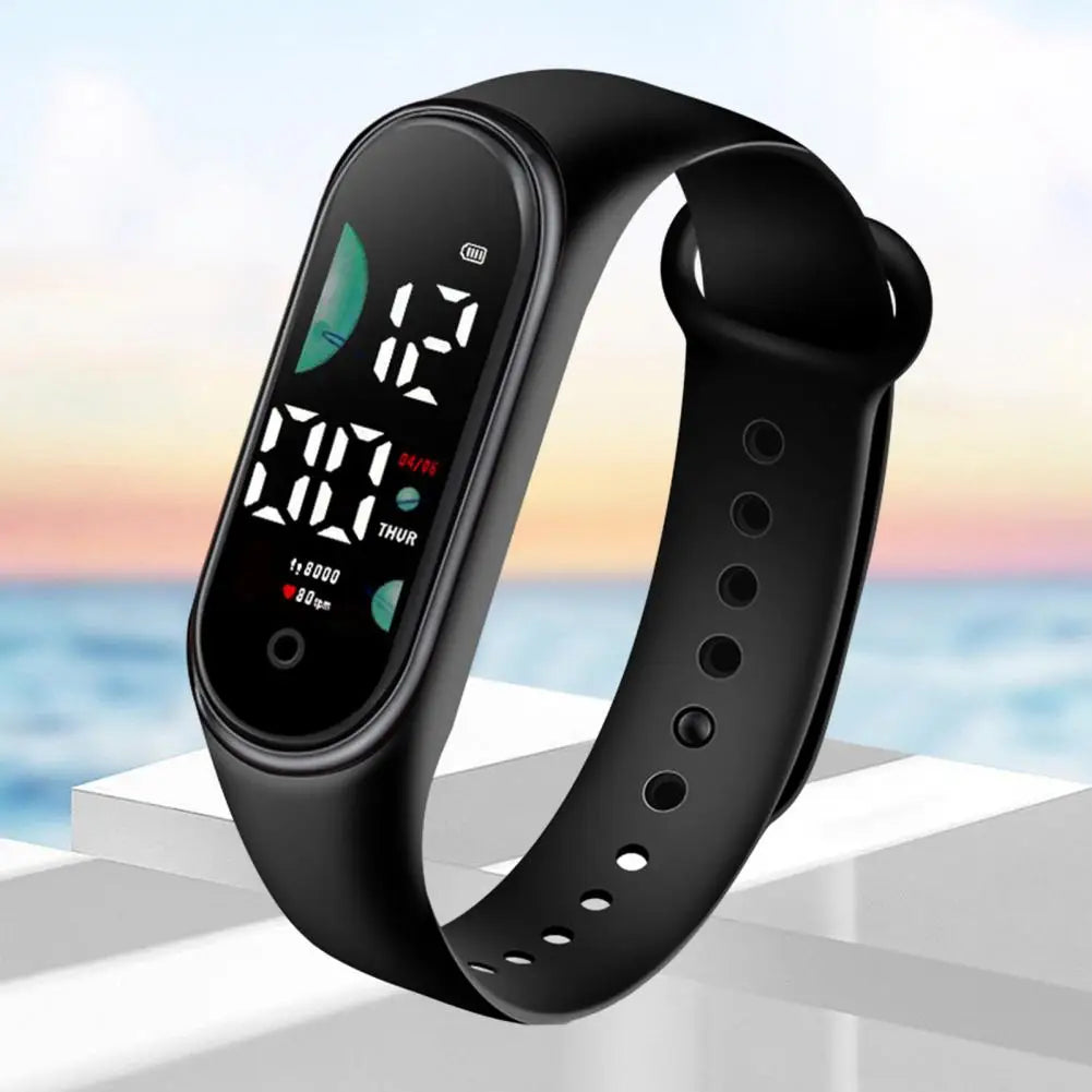 Waterproof Luminous LED Digital Sport Watch (Large Display)