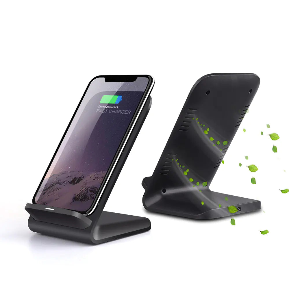 15W Qi Fast Charge Dock for Apple & Samsung