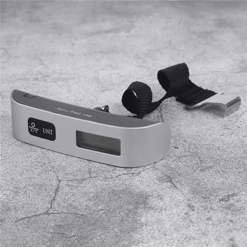 Digital Portable Luggage Scale (50kg/110lb) w/ LCD Display