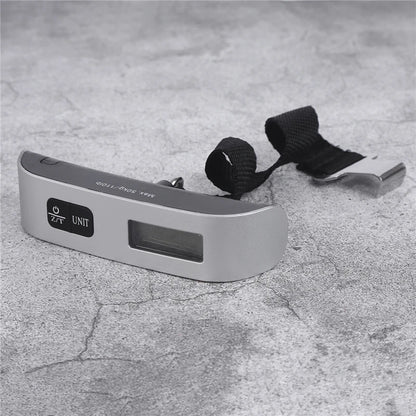 Digital Portable Luggage Scale (50kg/110lb) w/ LCD Display