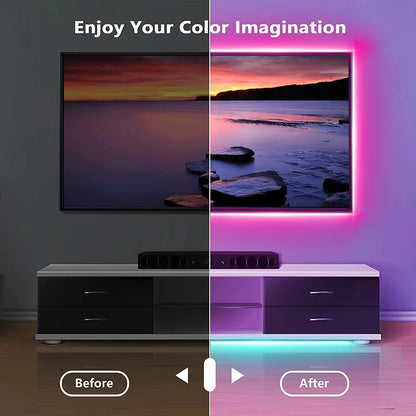 Smart Bluetooth LED Strip Lights 5050 RGB (APP/Remote Control)