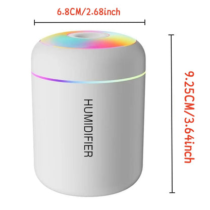 180ml Mini USB Aroma Diffuser & Air Humidifier w/ LED Lights