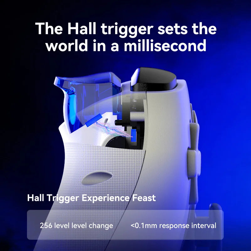 D9 Wireless Dual Hall Game Controller | Phone, Tablet, PC, Switch, PS3/PS4