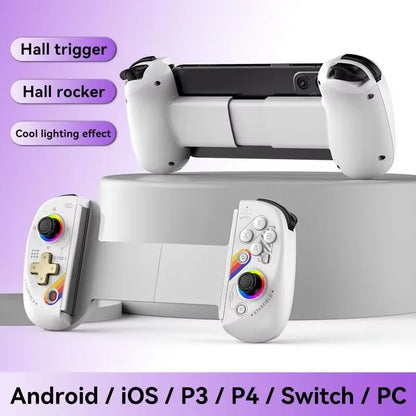 D9 Wireless Dual Hall Game Controller | Phone, Tablet, PC, Switch, PS3/PS4
