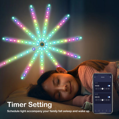 RGB LED Strip Lights with Bluetooth App Control (Music Sync)