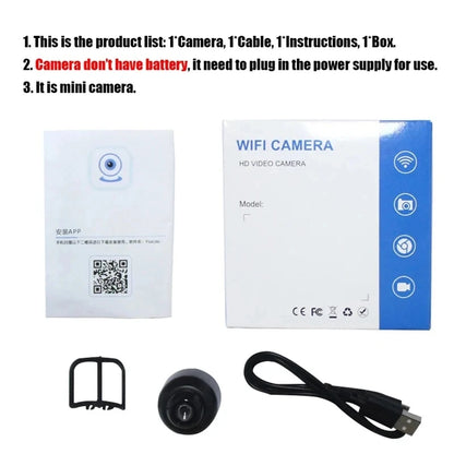 X5 Mini 1080P Wireless Surveillance Camera w/ Night Vision