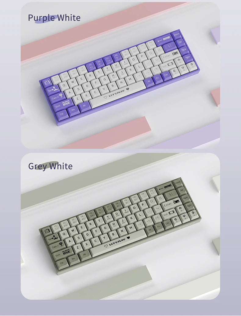 AJAZZ AK680 Mechanical Gaming Keyboard (Hot Swap / Wireless)