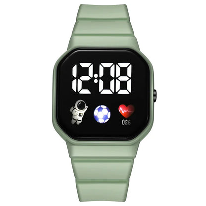 Digital LED Watch | Silicone Strap Electronic Wristwatch