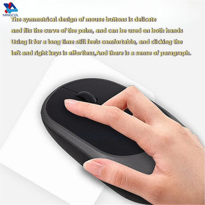 MINGCVIL Rechargeable Silent Wireless Mouse (Bluetooth/Adjustable DPI)