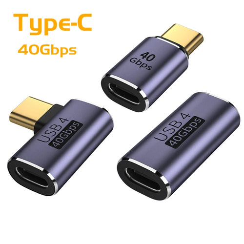 USB-C OTG Adapter (100W PD, 40Gbps, 8K 60Hz) for MacBook/PC