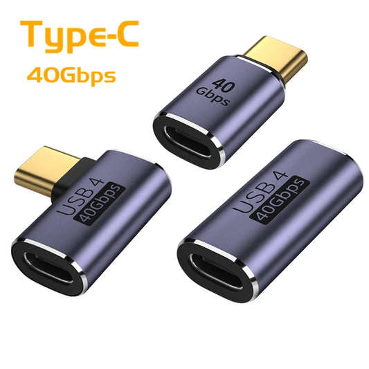 USB-C OTG Adapter (100W PD, 40Gbps, 8K 60Hz) for MacBook/PC