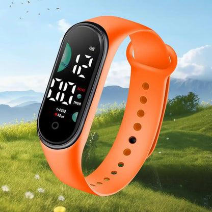 Waterproof Luminous LED Digital Sport Watch (Large Display)