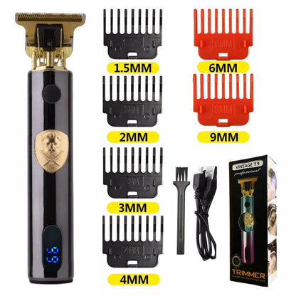 T9 LCD Precision Hair Trimmer and Clipper for Men