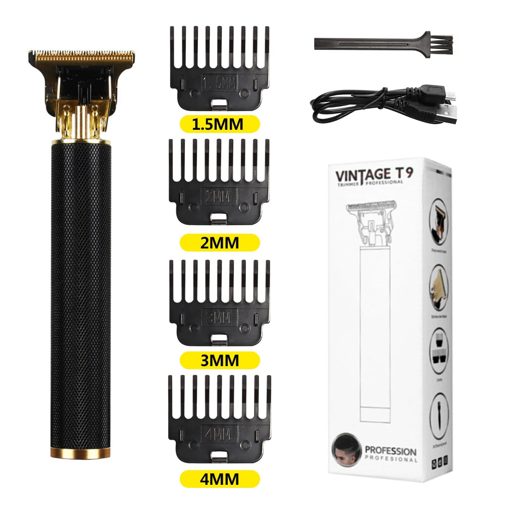 T9 LCD Precision Hair Trimmer and Clipper for Men