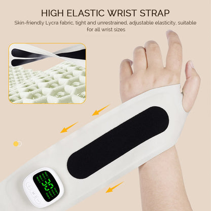 8 Mode Cordless EMS Wrist Massager | Carpal Tunnel & Tenosynovitis Relief Device