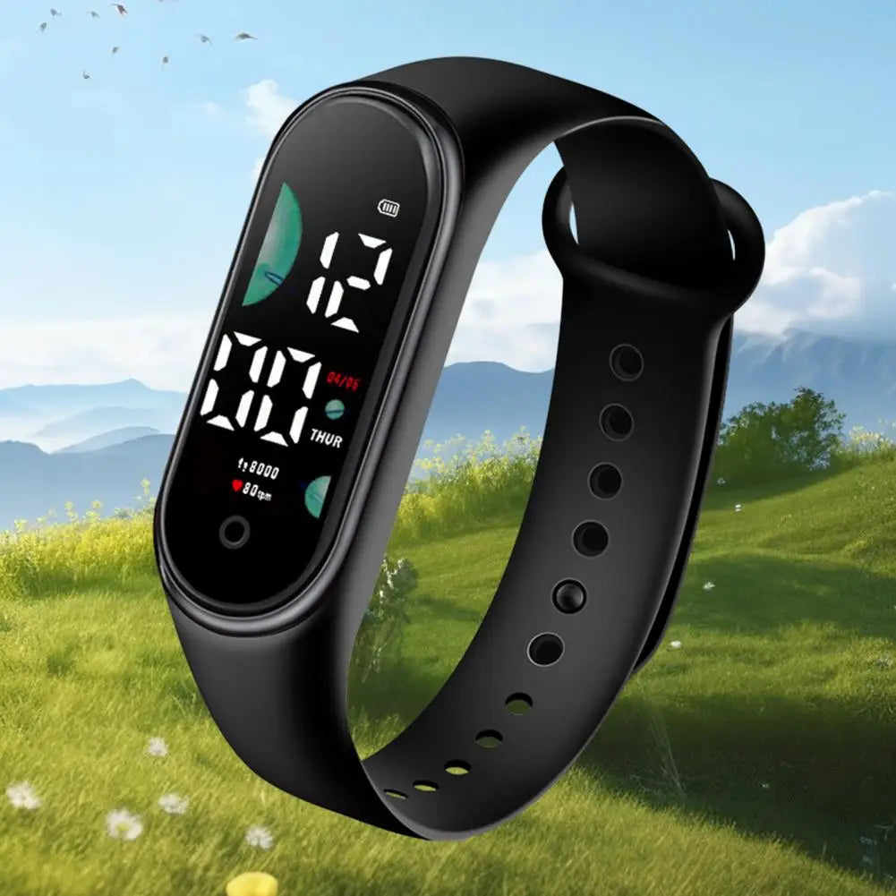 Waterproof Luminous LED Digital Sport Watch (Large Display)