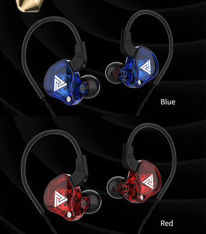QKZ AK6 HiFi In-Ear Monitor Earbuds with Mic