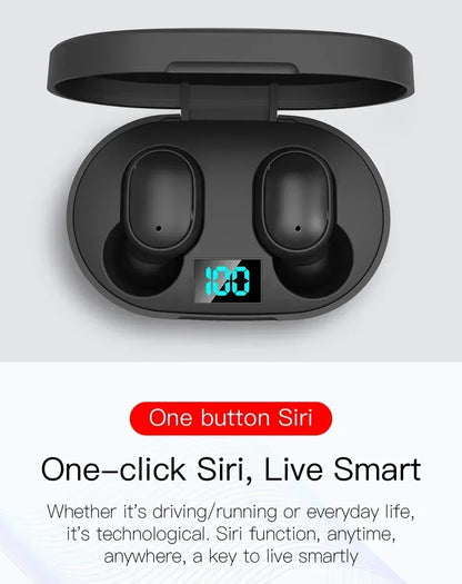 E6S TWS Wireless Bluetooth Earbuds w/ Mic (Noise Cancelling)