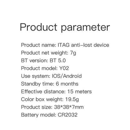 Xiaomi GPS/Bluetooth 5.0 Anti-Lost Tracker (Smart Locator for Keys, Pets & Bags)