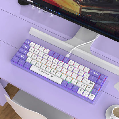 AJAZZ AK680 Mechanical Gaming Keyboard (Hot Swap / Wireless)