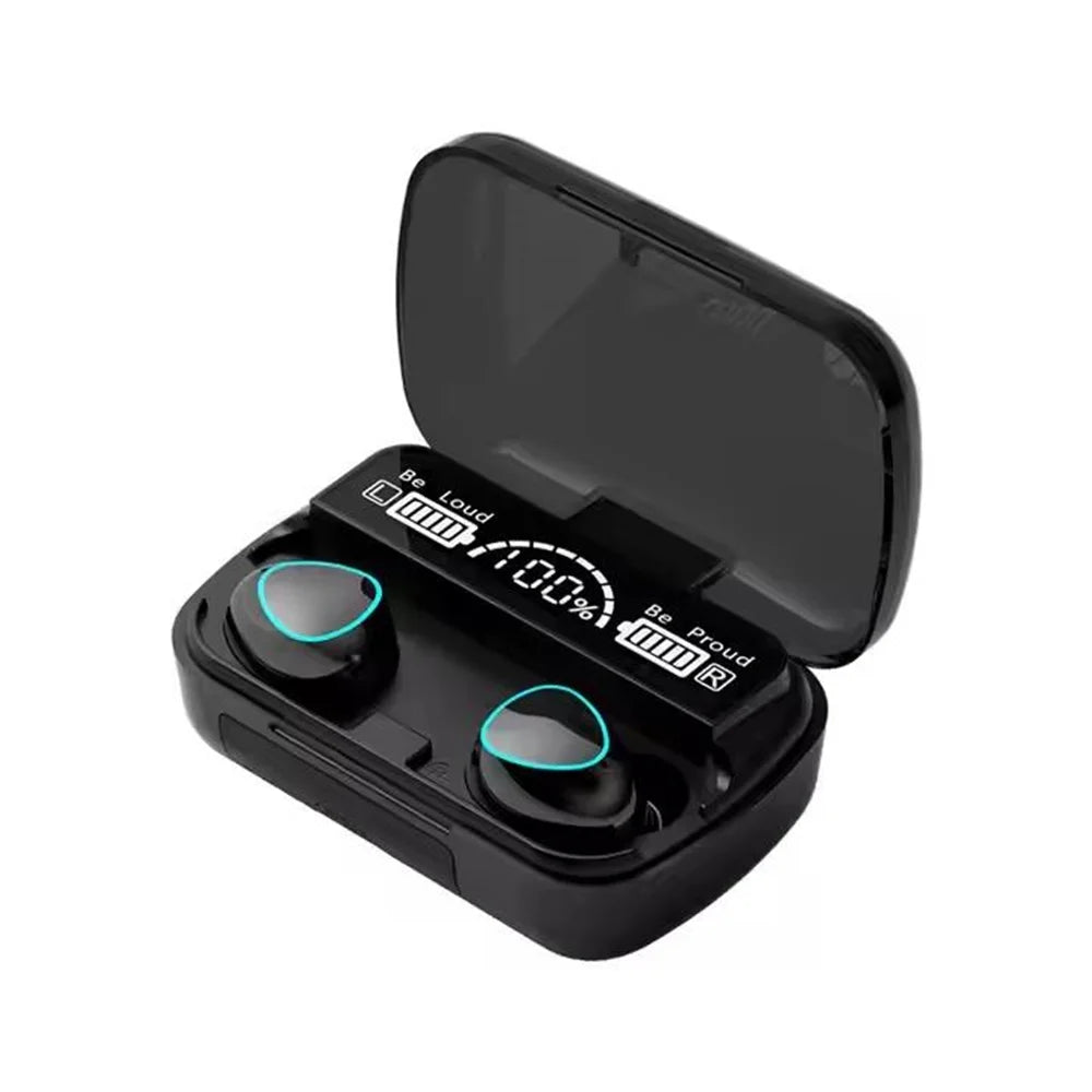 M10 TWS Wireless Earbuds w/ Power Bank Charging Case