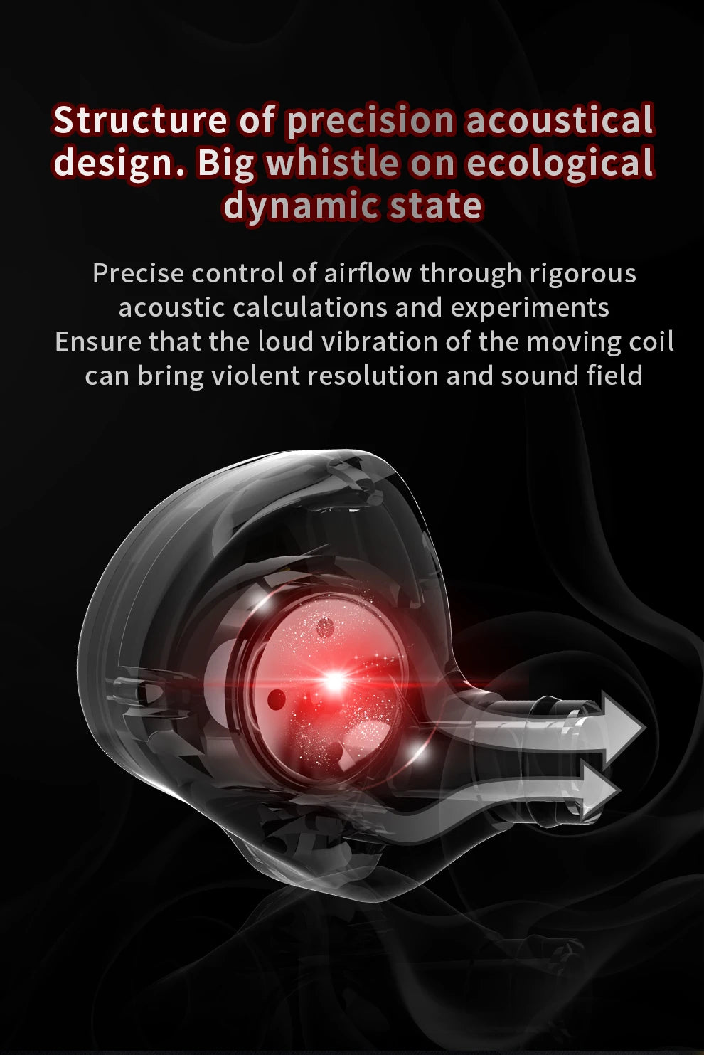 QKZ AK6 HiFi In-Ear Monitor Earbuds with Mic