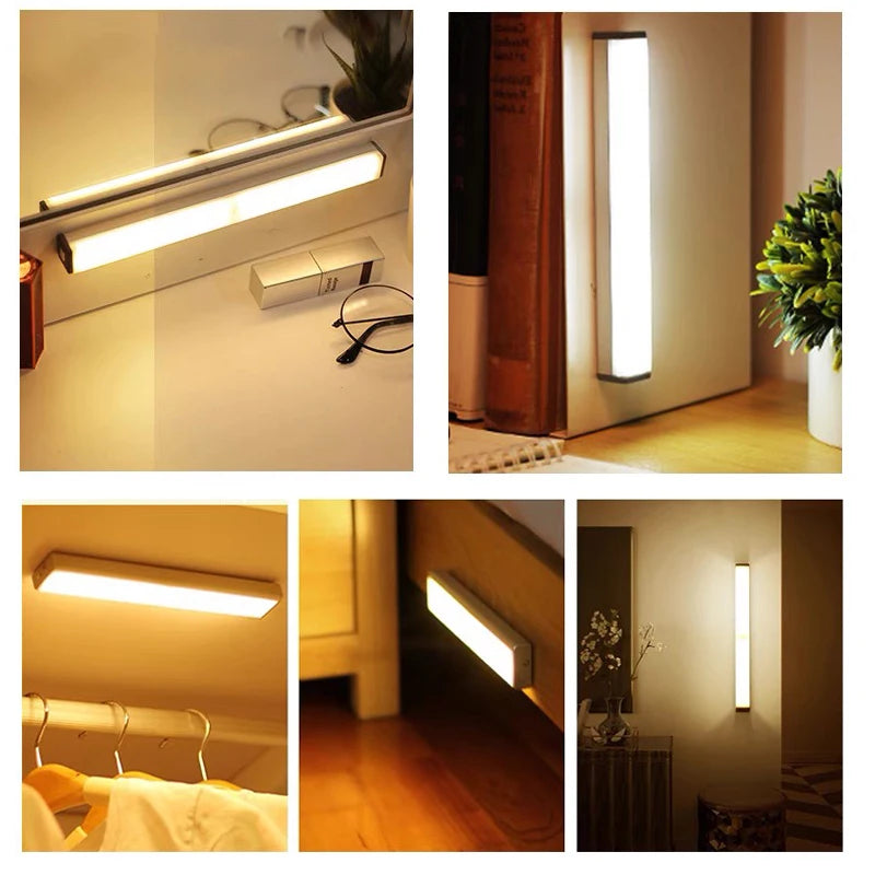 Wireless LED Motion Sensor Cabinet Light (Type C Rechargeable)