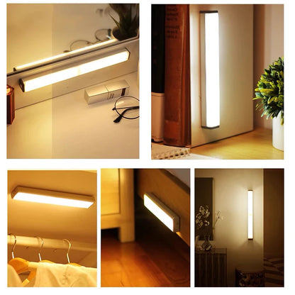 Wireless LED Motion Sensor Cabinet Light (Type C Rechargeable)
