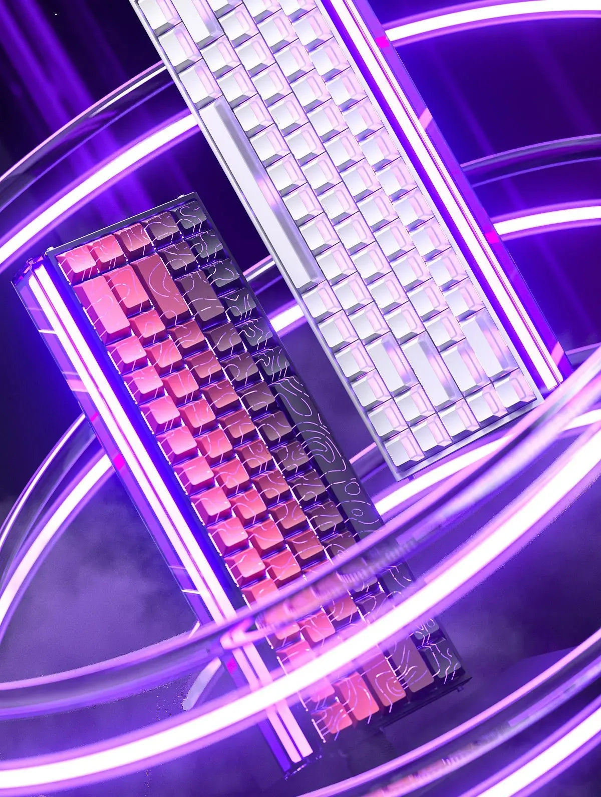 AULA HERO 68HE Customizable Mechanical Keyboard | RGB Backlit, Magnetic Switches