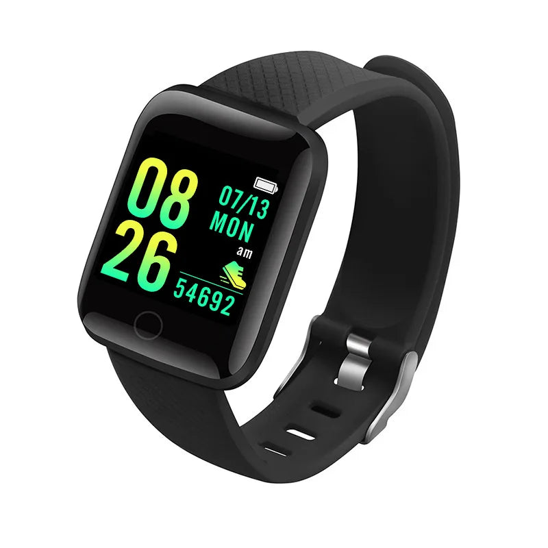 Unisex Smartwatch & Fitness Tracker for Android/iOS (Message Sync)