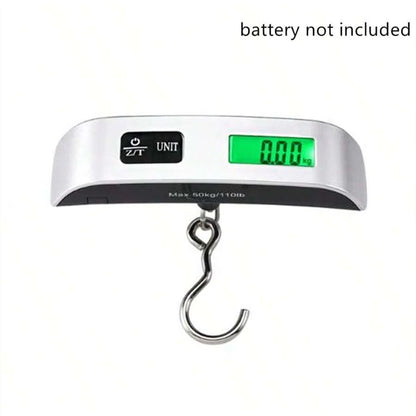 Digital Portable Luggage Scale (50kg/110lb) w/ LCD Display