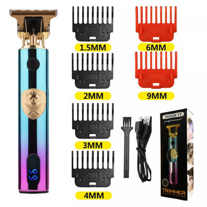T9 LCD Precision Hair Trimmer and Clipper for Men