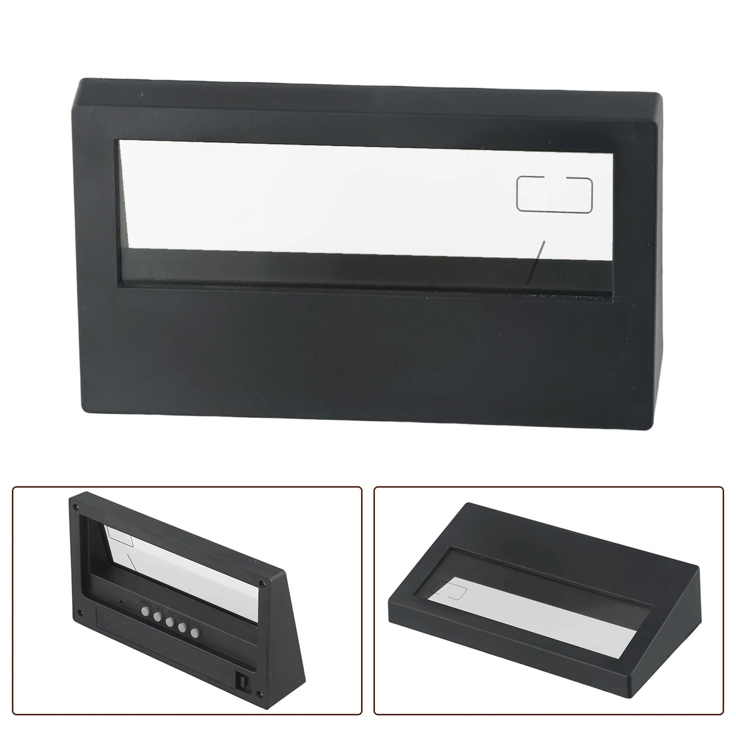 LED Desktop Alarm Clock with Thermo-Hygrometer and Weather Display