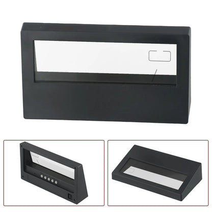 LED Desktop Alarm Clock with Thermo-Hygrometer and Weather Display