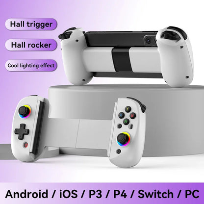 D9 Wireless Dual Hall Game Controller | Phone, Tablet, PC, Switch, PS3/PS4