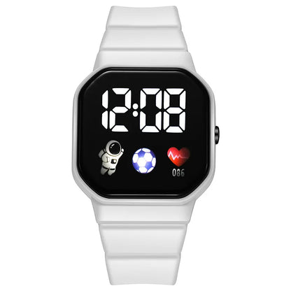 Digital LED Watch | Silicone Strap Electronic Wristwatch