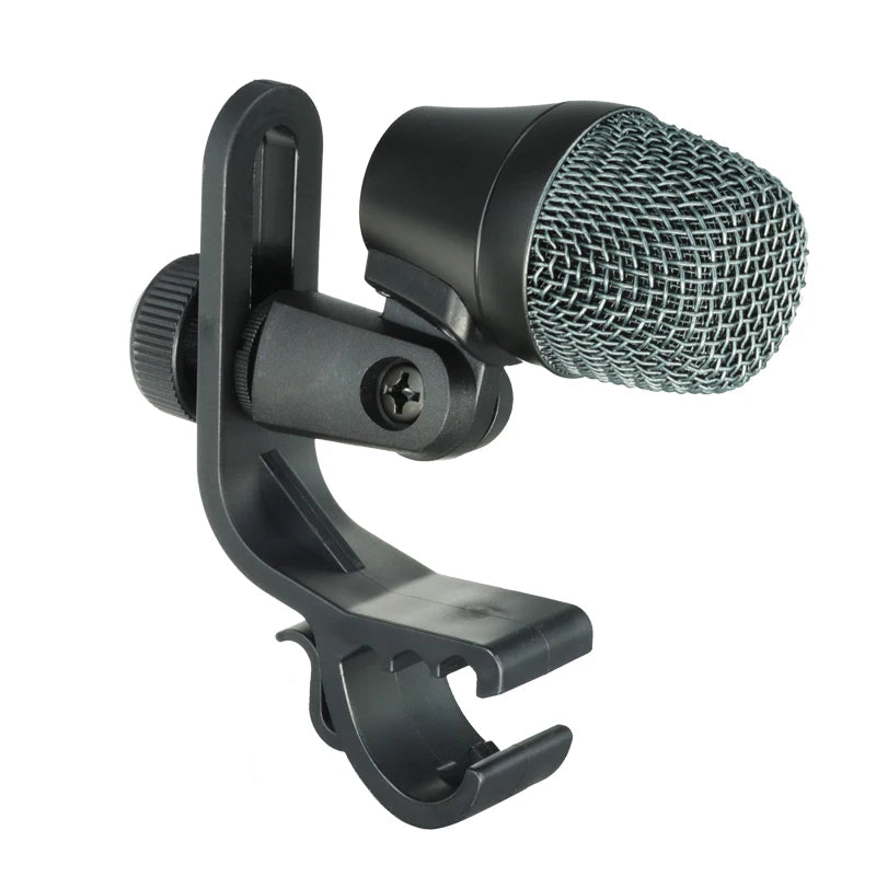 Cardioid Wired Drum Microphone with Clip Mount